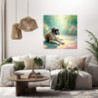 A Tranquil Moment Boxer Dog Canvas