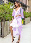 Lace Embroidery Dress Outer Wear Cardigan Swimsuit Blouse