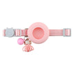 GPS-Halsband Silikonhalterung Haustierhalsband Glocke