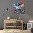 Galactic Garden Gala Canvas