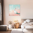 White Rabbit Serenity Canvas