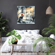 Christmas Solitude Feline Canvas