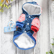 Printed Cotton Two-legged Teddy Bichon Autumn And Winter Pet Clothes