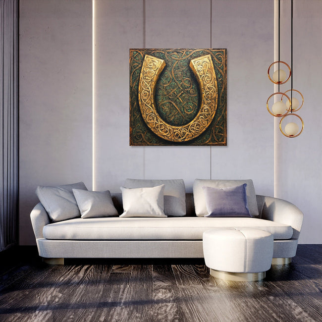 Golden Horseshoe Canvas