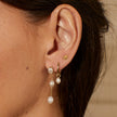 Elements Gold Huggie Hoop Earrings