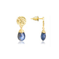 Classic Athena Kate Drop Earrings: Labradorite