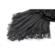 Dark in Love Cordelia Gothic High-Low Layered Skort