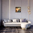 Lakeside Sunset Serenity Canvas