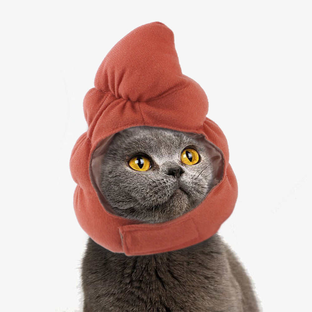 Pet Headgear Cute Dog Teddy Dress Up SUNFLOWER Cat Headdress Wig Cat Headgear Hat