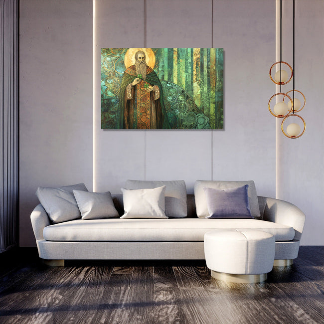 Saint Patrick’s Shamrock Canvas