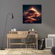 Lava Planet Canvas