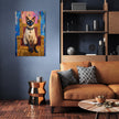 Regal Siamese Cat Canvas