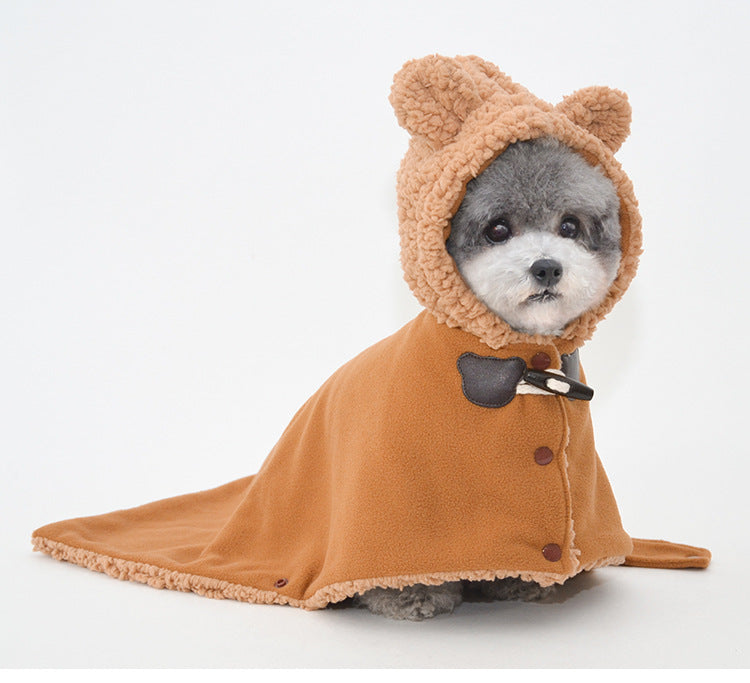 Pet Sleeping Bag Transformed Into Clothes
