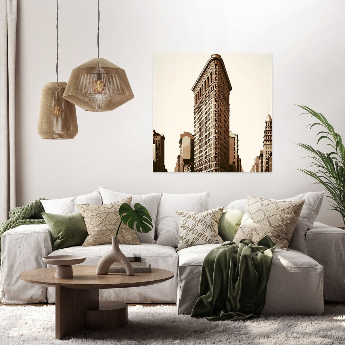 Flatiron Facade Canvas