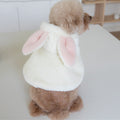 Autumn And Winter Fluffy Rabbit Modeling Pet Costume Warm Cape Cloak New Year Dogs And Cats Pet Clothes