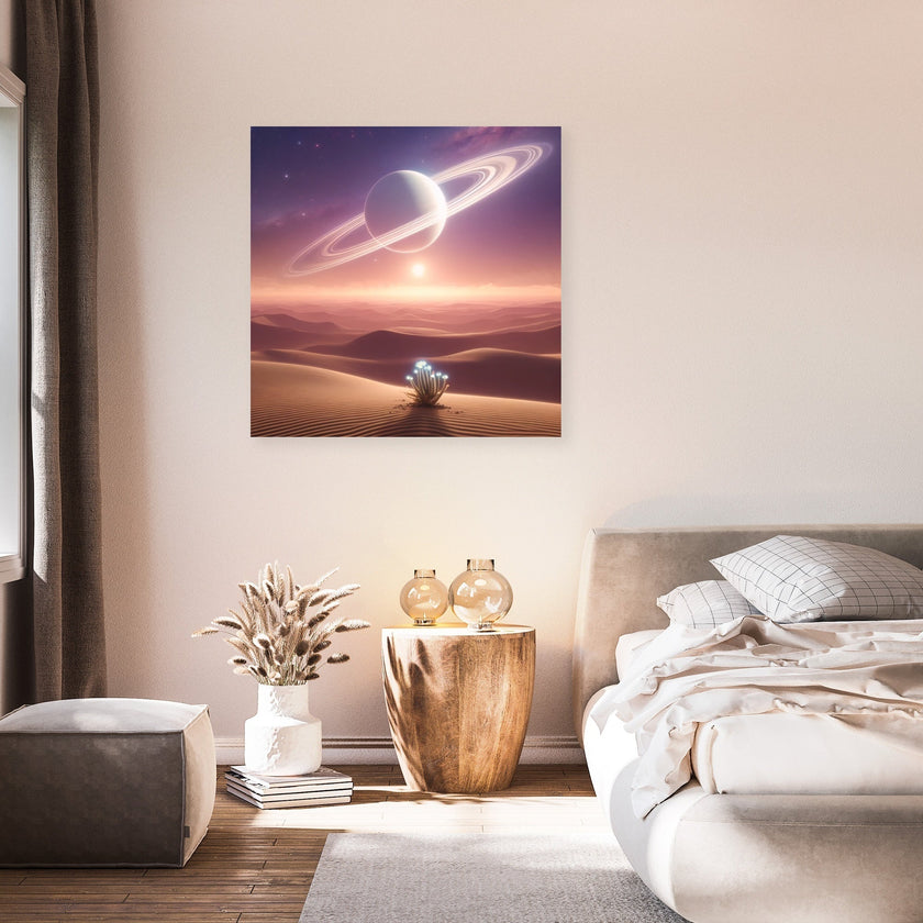 Lavender Dunes Canvas