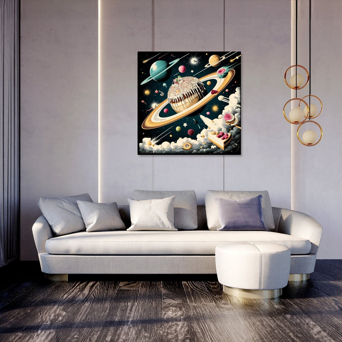 Galactic Gourmet Canvas