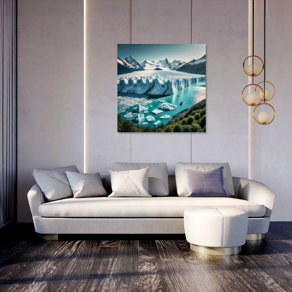 Patagonian Glacier Canvas