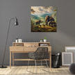 Elephant Majesty in Yala Canvas