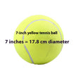 Tennis Pet Toy Inflatable Training Rubber Big Ball Elastic Ten Times Happy Corgi Golden Retriever