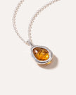 Amber ELEMENT Pendant Necklace