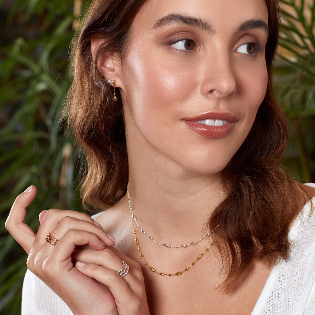 Beginnings Flower Bud Drop Earrings