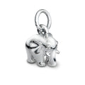 Elephant Silver Charm