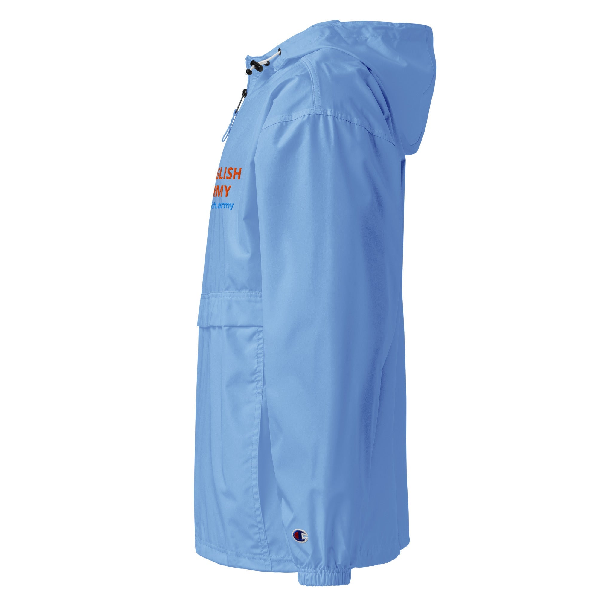 ENGLISH ARMY - Embroidered Champion Packable Jacket