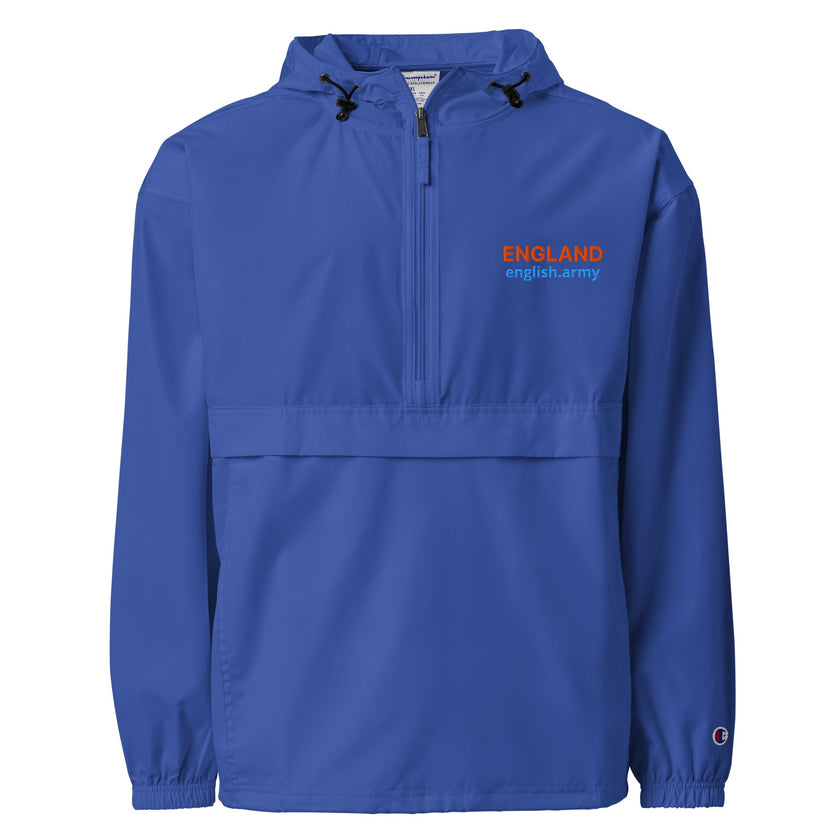 ENGLAND - Embroidered Champion Packable Jacket
