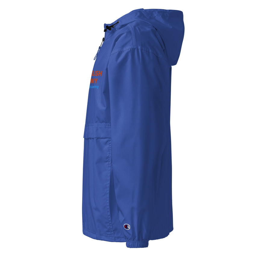 ENGLISH ARMY - Embroidered Champion Packable Jacket