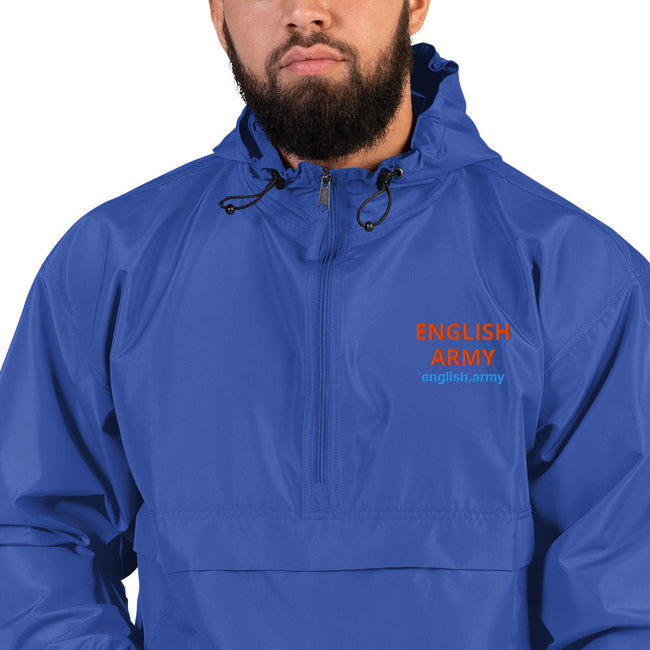 ENGLISH ARMY - Embroidered Champion Packable Jacket