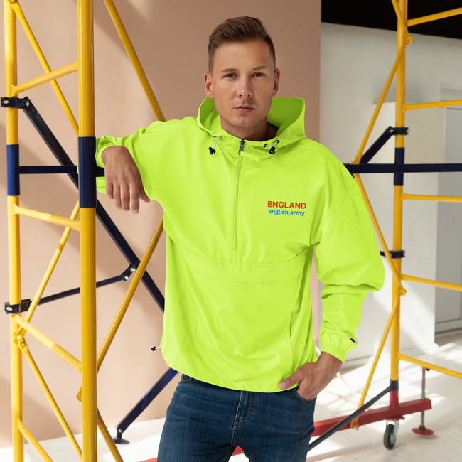 ENGLAND - Bestickte, faltbare Champion-Jacke
