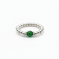 Emerald Crystal Ring