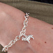 English Cocker Spaniel Silver Dog Charm