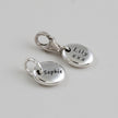Pebble Personalised Silver Charm