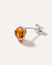 ESSENTIALS Mini Amber Stud Earrings