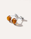 ESSENTIALS Mini Amber Stud Earrings