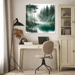 Forest Lake Tranquility Canvas