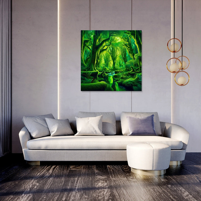 Emerald Enclave Canvas