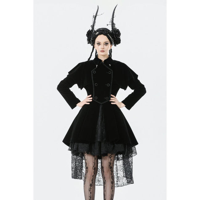 Dark in Love Lilith Officer Velvet Coat