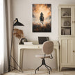 Galloping Horse Dawn Canvas