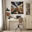 Elfin Joy Christmas Hall Canvas