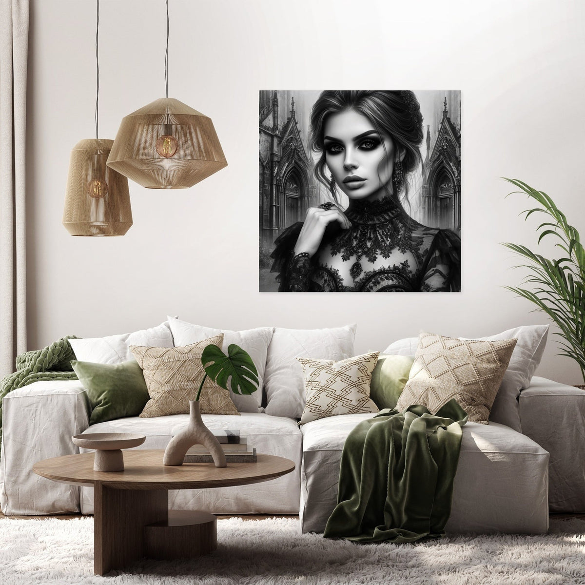 Gothic Grace Canvas