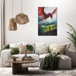 Welsh Dragon Majesty Canvas