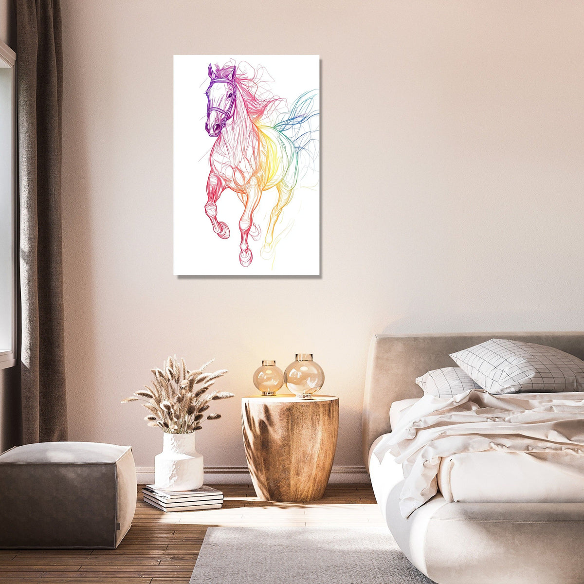 Galloping Horse Canvas