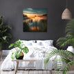 Dawn Wetlands Canvas