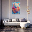 Polar Bear Symphony Canvas