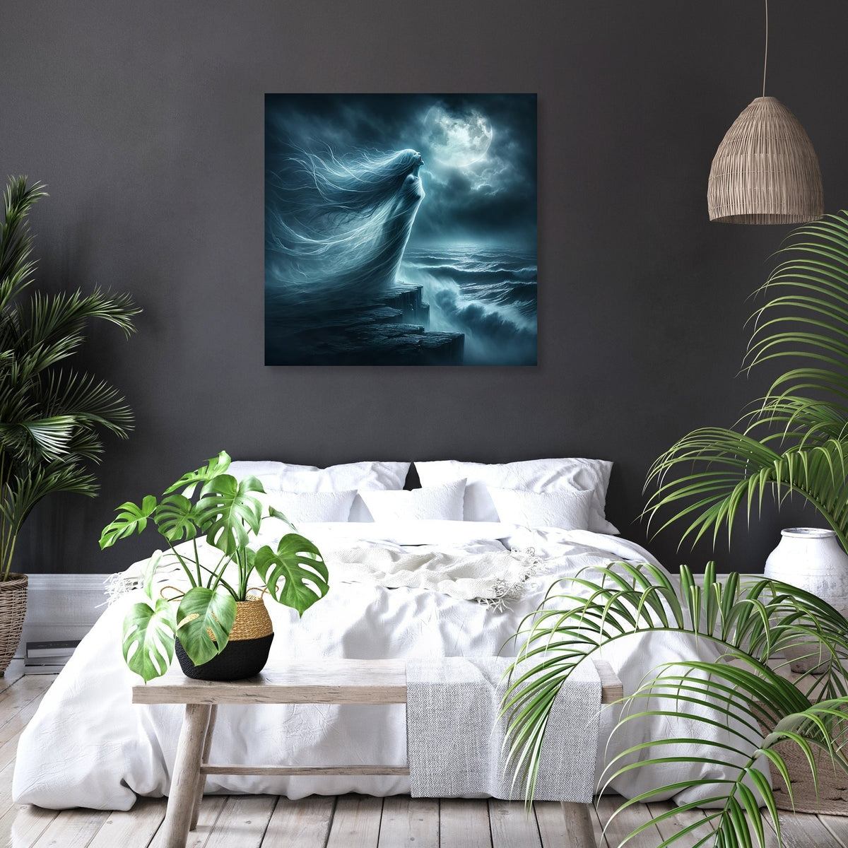Banshee's Cliff Lament Canvas