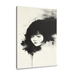 Contemplative Girl Canvas