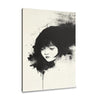 Contemplative Girl Canvas